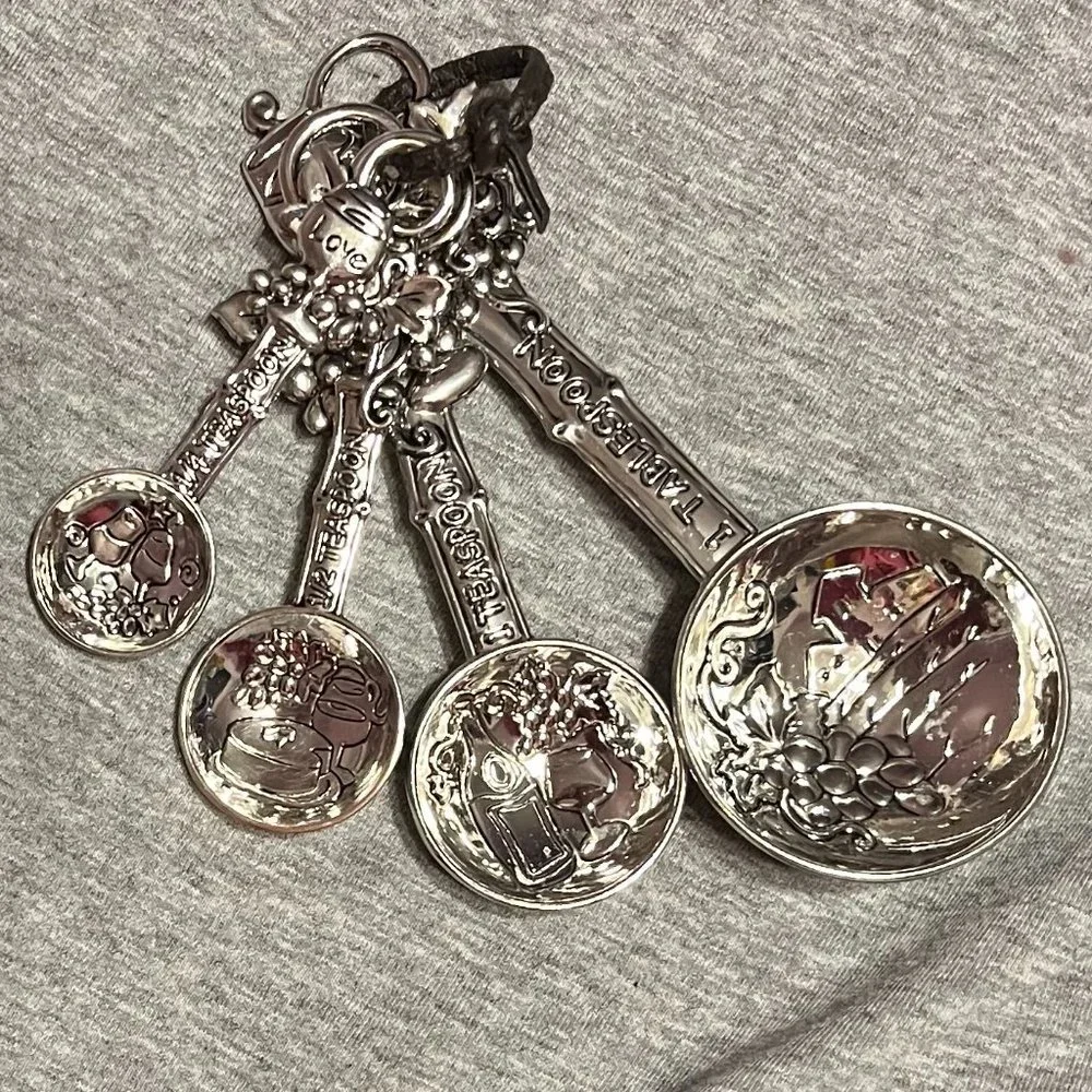 Ganz Wine Grapes Measuring Spoons 4 Piece Set